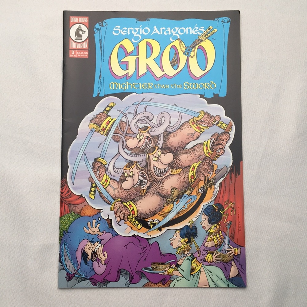 Sergio Aragone Groo: Mightier than the Sword No. 3 March 2000 Dark Horse Comics